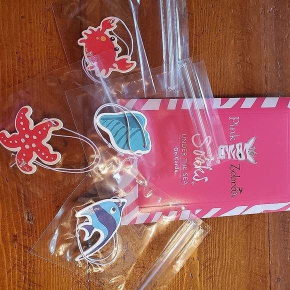 Pink Zebra Under the Sea Go Card Pack